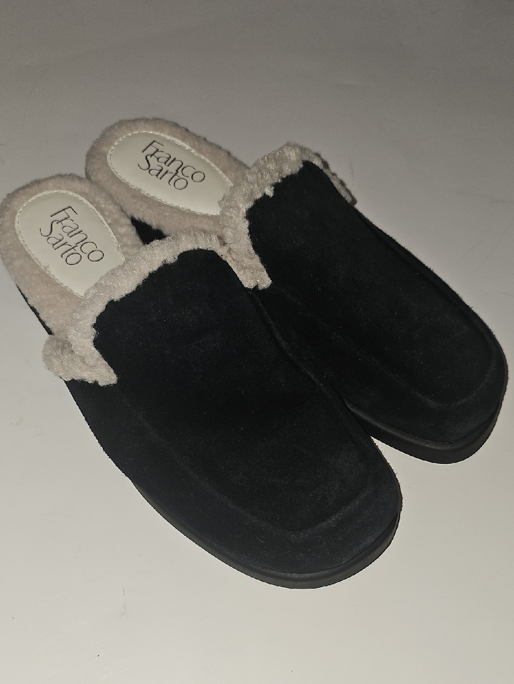 WOMEN'S FRANCO SARTO BOCCA SLIDE MULES size 8M